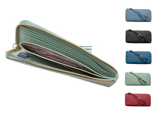 【豊岡財布 アトリエヌウ NU04104 ブルー】loop(ループ)長財布